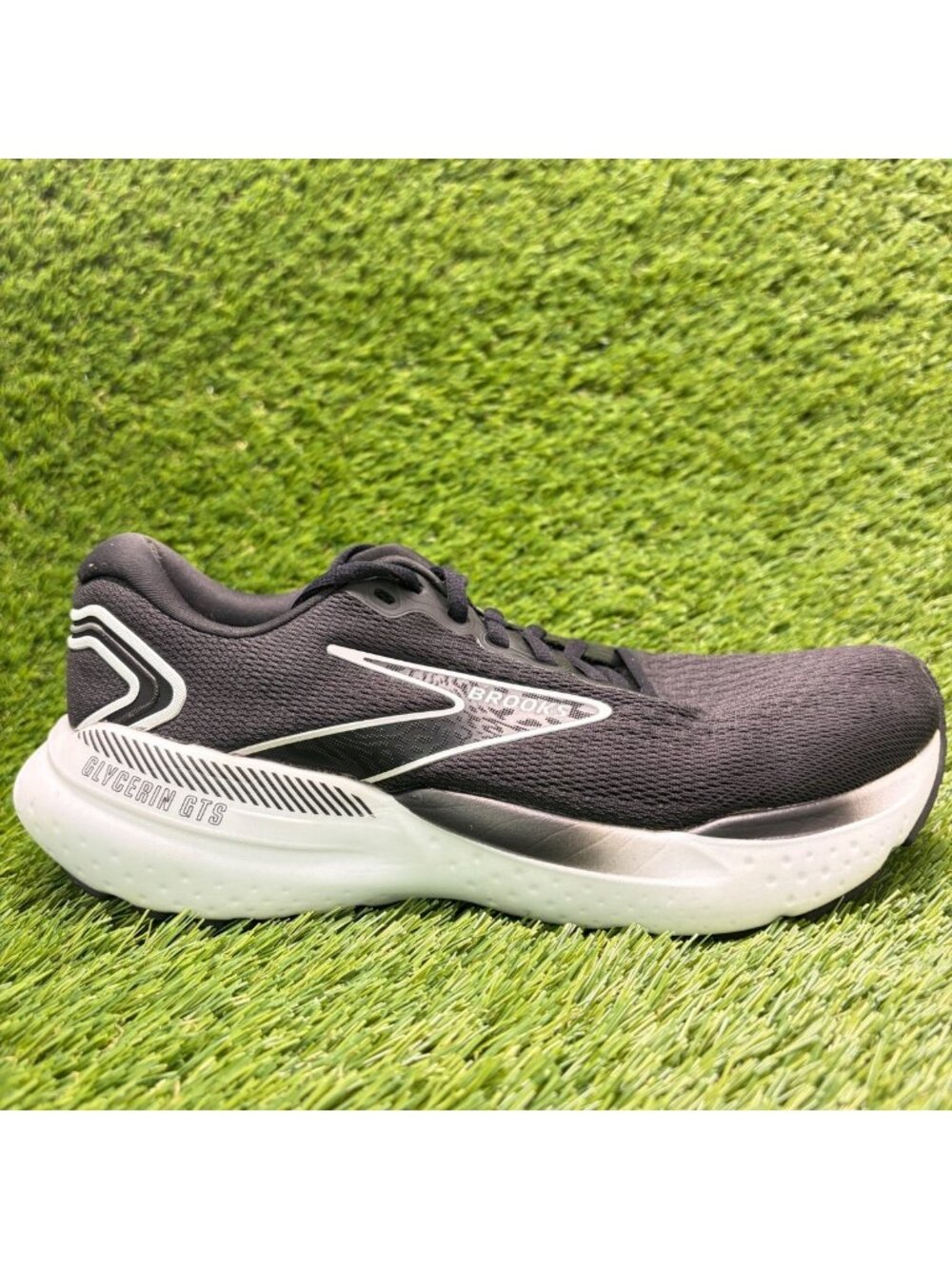 Brooks Glycerin GTS 21 Womens Size 8.5 Black Athletic Running Shoes Sneakers